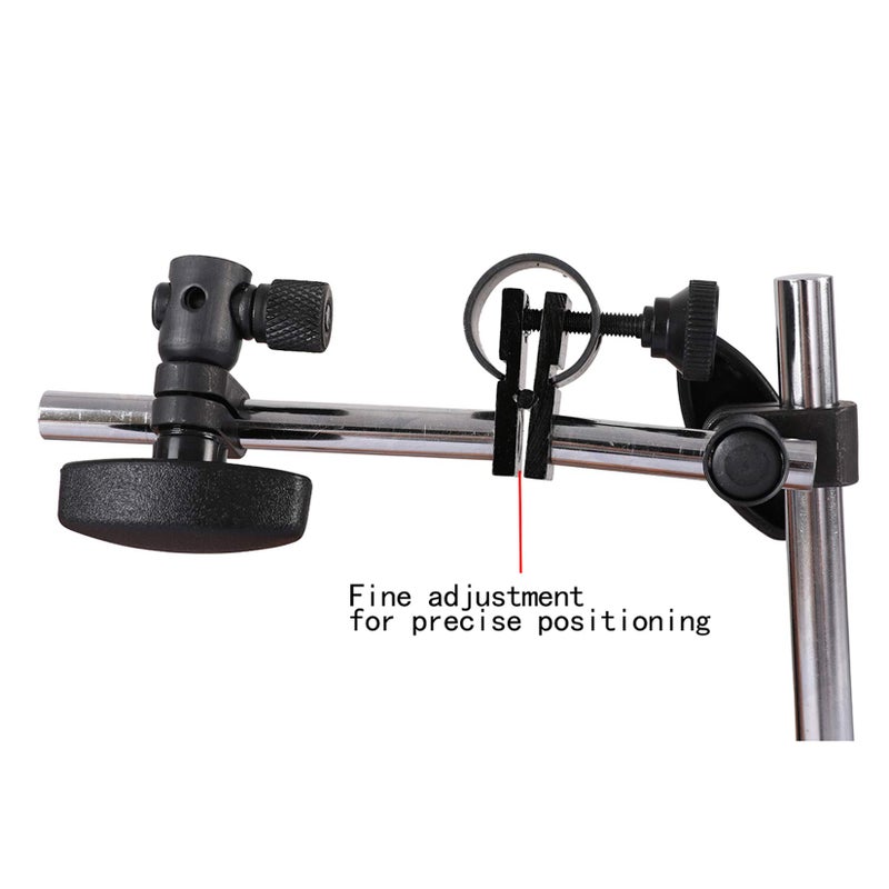 Qnkaa Dial Indicator with Magnetic Base Holder Fine Adjustable Long Arm 0-1" Magnetic Dial Indicator Professional Dial Gauge 0.001" - Image 5